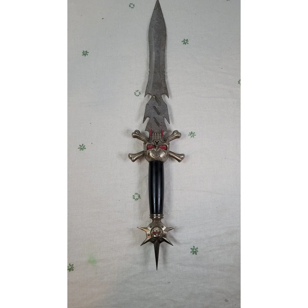 Badass 22 Inch 440 Stainless Steel Skull & Bones Gothic‎ Dagger, Sword, Knife